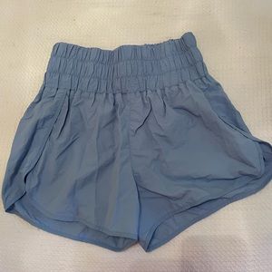 High waisted athletic shorts
